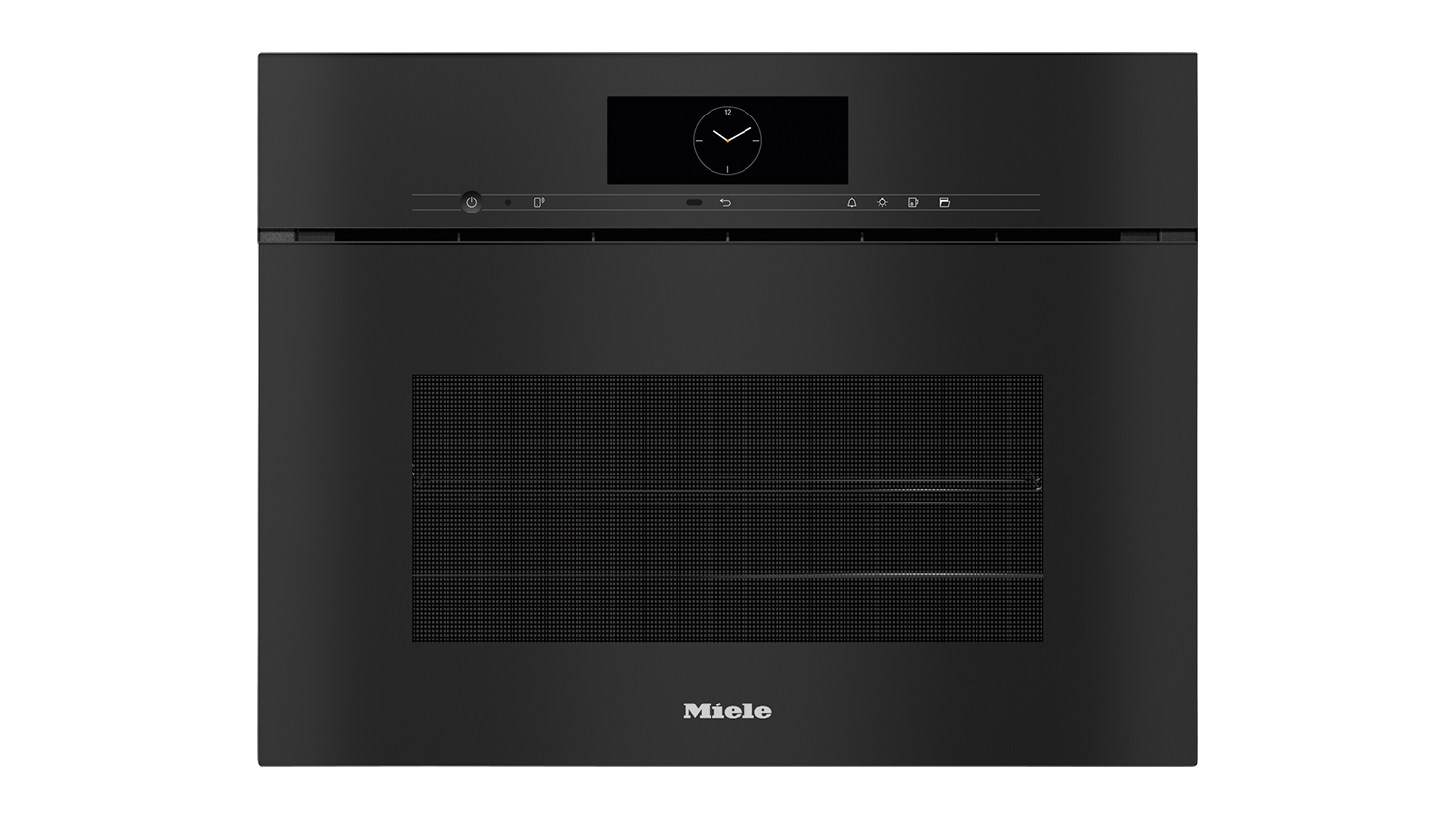 Miele 45cm 14 Function Built-In Compact Steam Oven - Obsidian Black (DGC 7840 HCX Pro/12087620)
