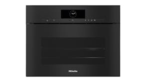 Miele 45cm 14 Function Built-In Compact Steam Oven - Obsidian Black (DGC 7840 HCX Pro/12087620)