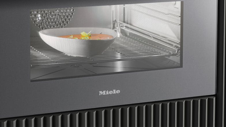 Miele 45cm 14 Function Built-In Compact Steam Oven - Obsidian Black (DGC 7840 HCX Pro/12087620)