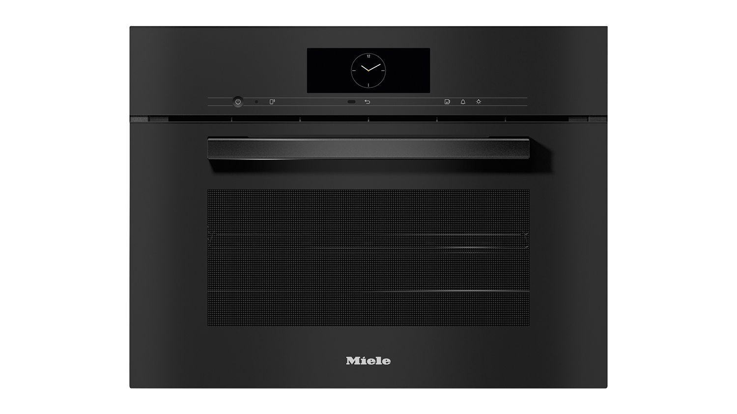 Miele 45cm 14 Function Built-In Compact Steam Oven - Obsidian Black(DGC 7845 HC Pro/12087700)