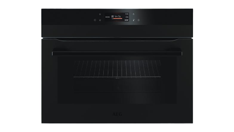 AEG 43L 23 Function Built-In Microwave Oven - Matte Black (KMK76208PT)