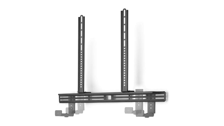 One For All Universal Soundbar Mounting Bracket for Mounting Directly to TV Mount - Black (WM 5360)