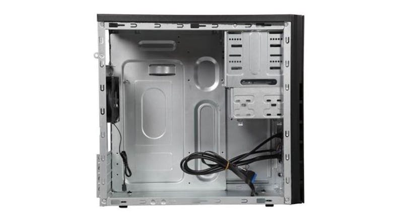 Antec VSK3000B-U3 Micro ATX Mini Tower PC Case with 2x USB3.0, 6x Drive Bays - Black