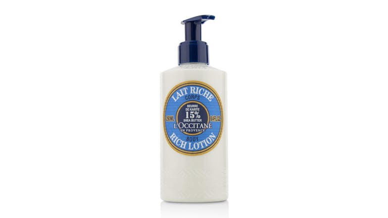 L'Occitane Shea Butter Rich Body Lotion - 250ml/8.4oz