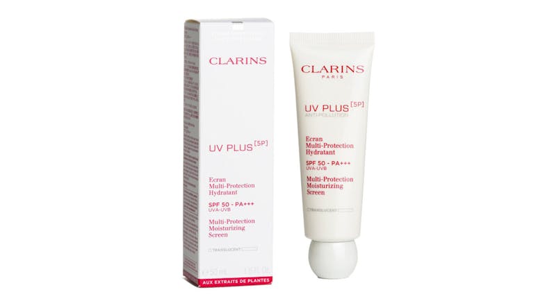 Clarins UV Plus [5P] Anti-Pollution Multi-Protection Moisturizing Screen SPF 50 - Translucent - 50ml/1.6oz