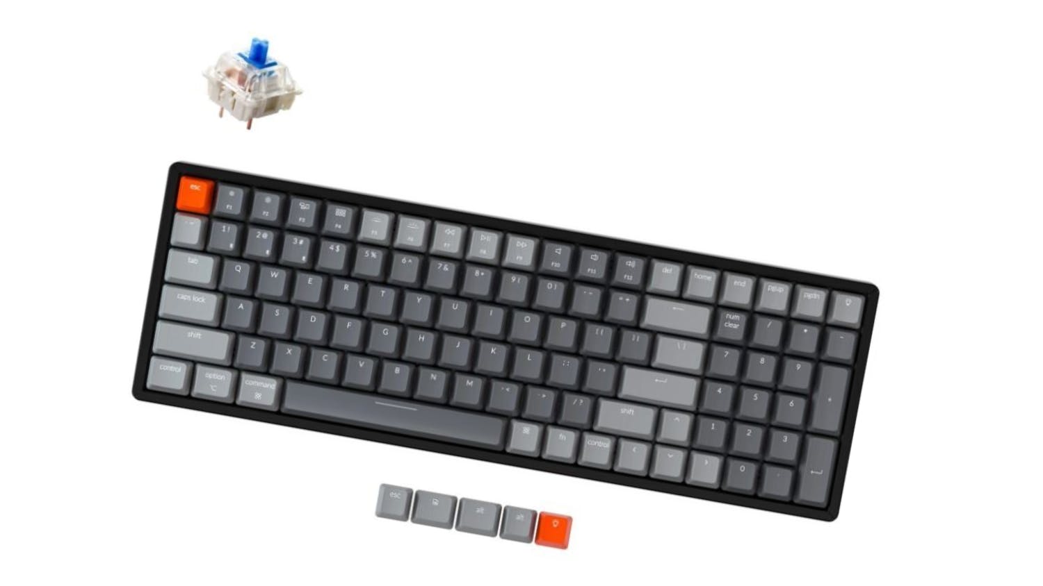 Keychron K4 j3 Wireless Mechanical Keyboard with Gateron G Pro Brown Switches