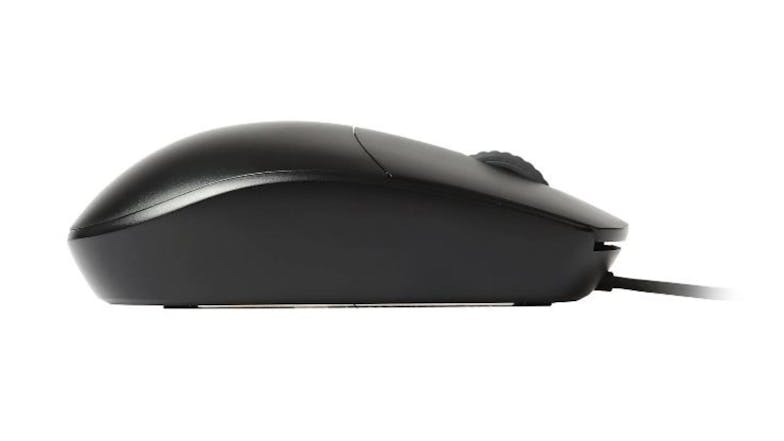 Rapoo N100 Wired Ambidexterous Mouse - Black