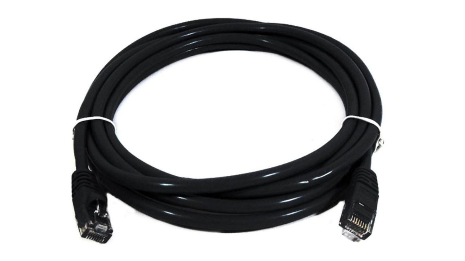 8Ware Cat6A Gigabit Network Cable 2m - Black