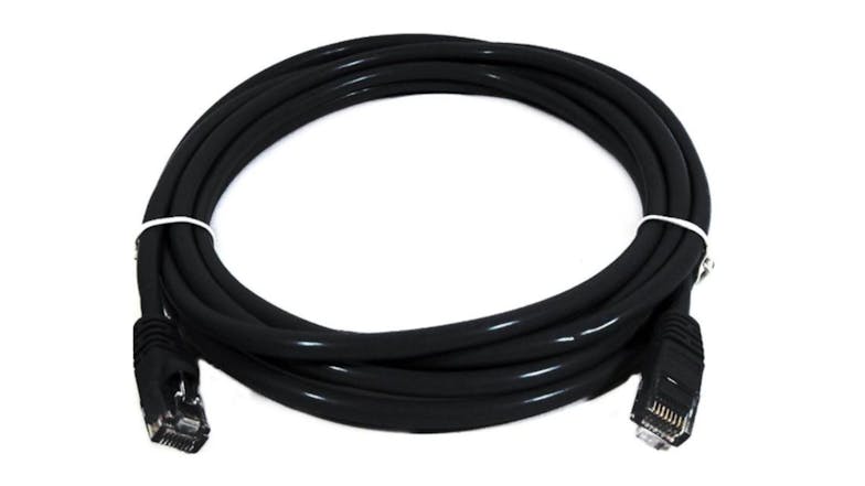8Ware Cat6A Gigabit Network Cable 2m - Black