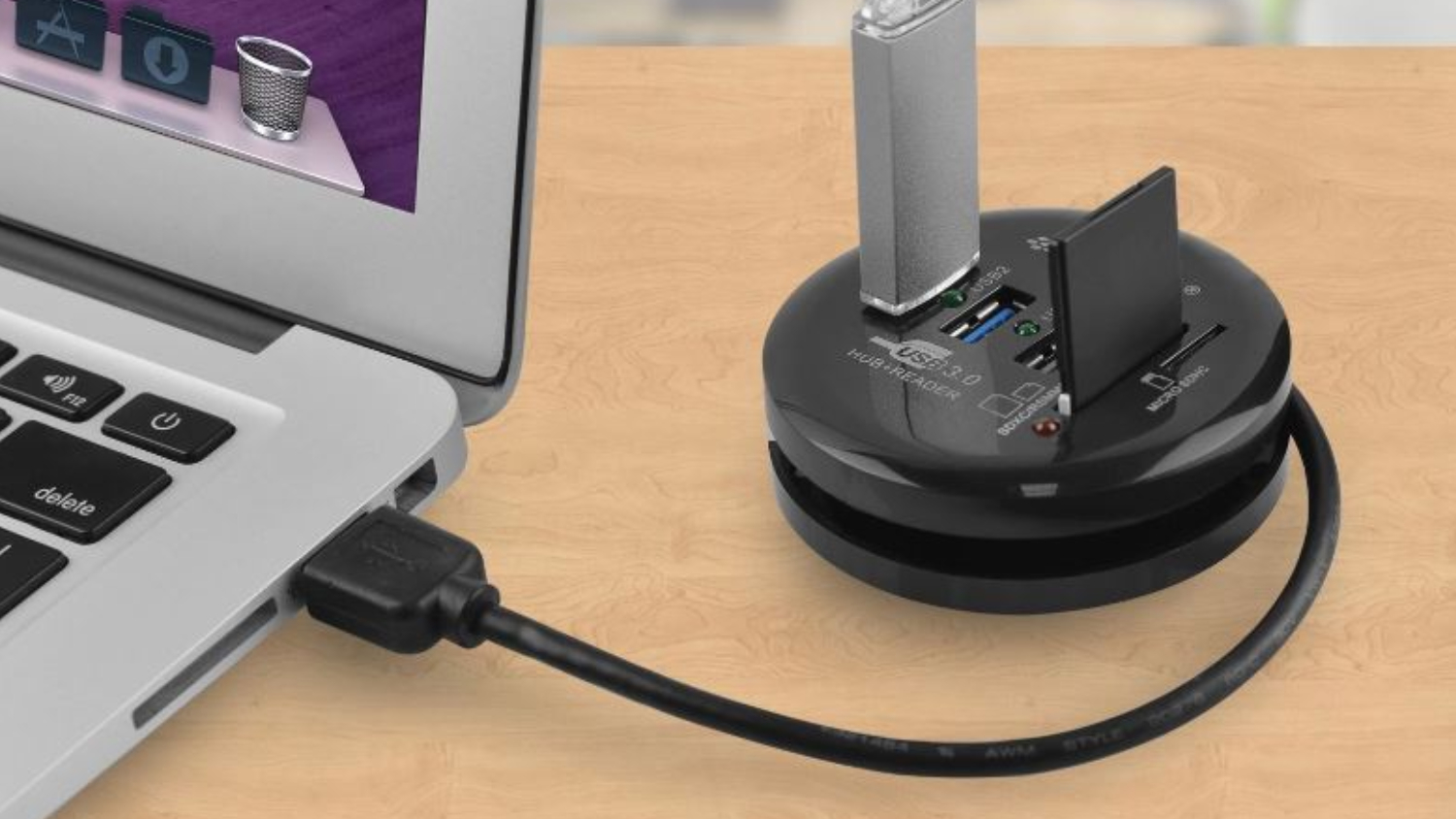 mbeat Portable USB 3.0 Hub & Data Card Reader Harvey Norman New Zealand