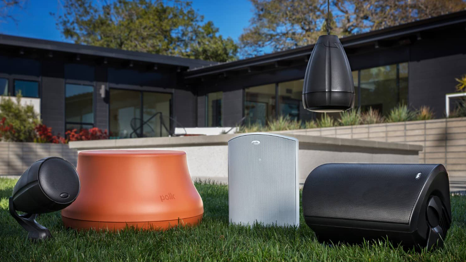 Polk Audio Atrium 8 125W 6.5" All Weather Outdoor Speaker - Single/White (Atrium Series)