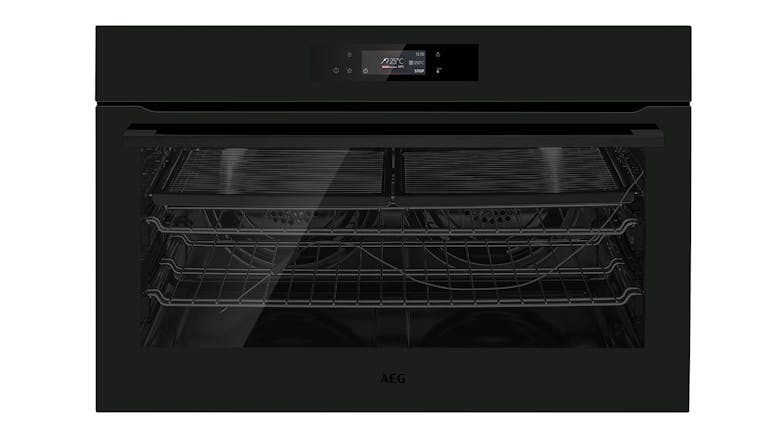 AEG 90cm 16 Function Built-In Steam Oven - Matte Black (BPK75891PT)