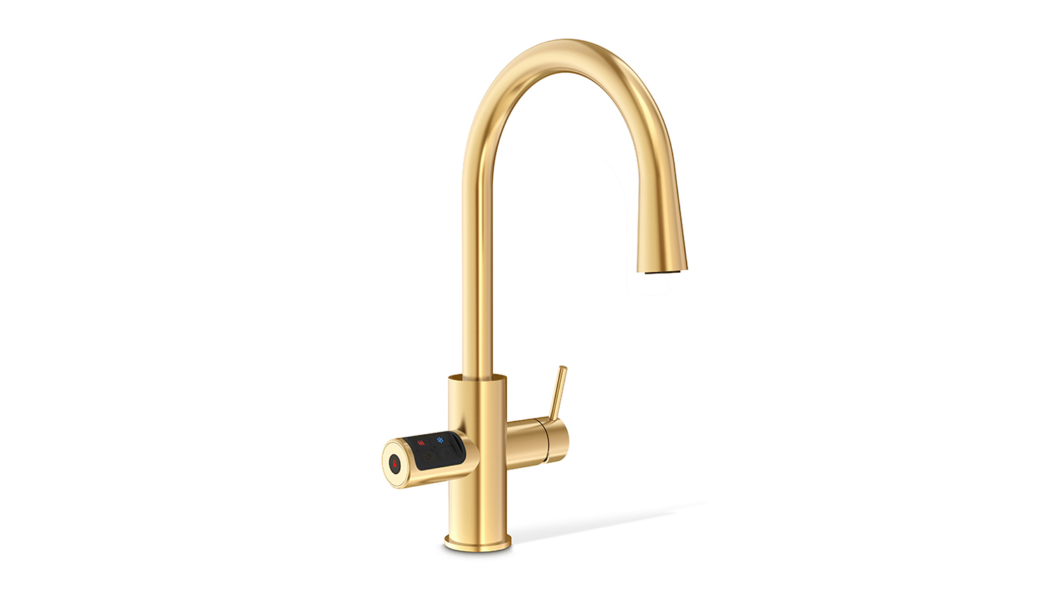 Zenith Mixed Filtered Water Tap - Boiling Hot Ambient & Chilled - Brushed Gold (G5 BCHA60/H5M704Z07NZ)
