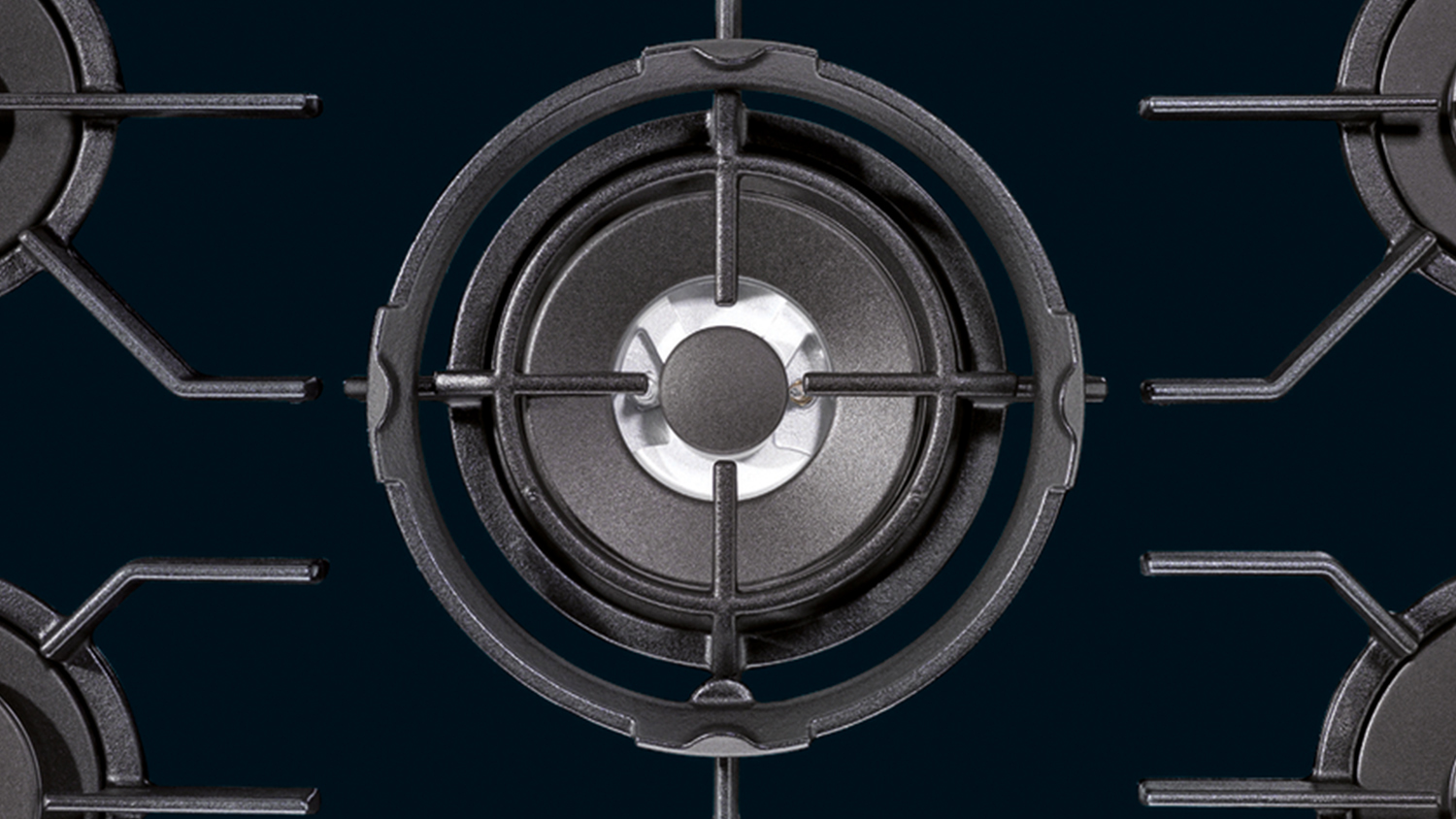 Miele 81cm 5 Burner Gas Cooktop - Black Glass (KM 3034-1/10939820)