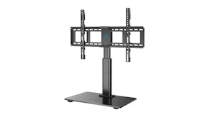 Perlesmith Swivel 32" to 75" Universal Table Top TV Stand - Black
