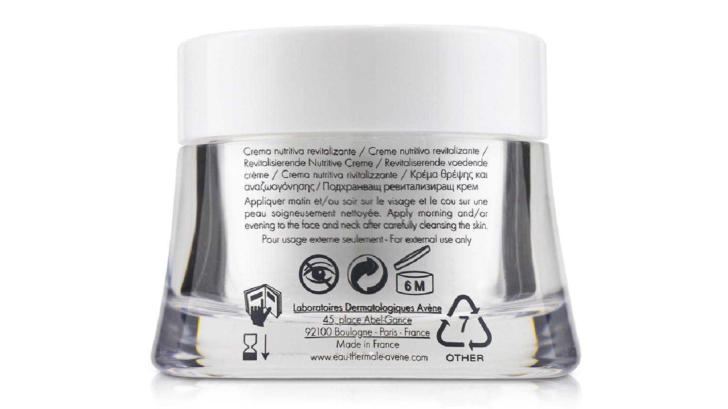 Avene Revitalizing Nourishing Cream - For Dry Sensitive Skin - 50ml/1.6oz