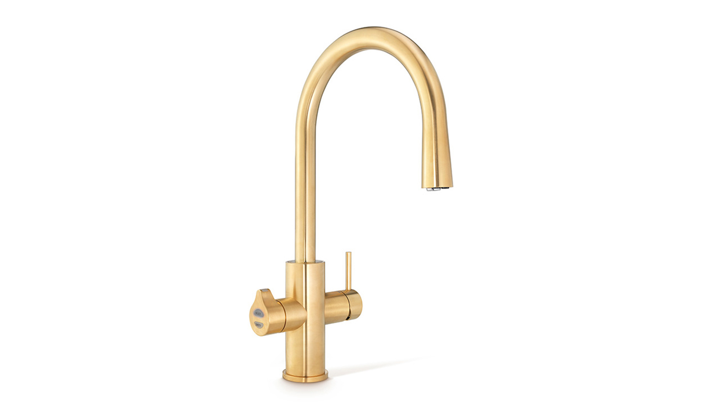 Zenith Mixed Filtered Water Tap - Hot Ambient Chilled & Sparkling - Brushed Gold (G5 CSHA/H57787Z07NZ)