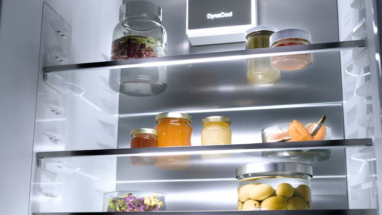 Miele 253L Integrated Bottom Mount Fridge Freezer with Ice Maker - Panel Ready (KFNS 7734 D/12426100)
