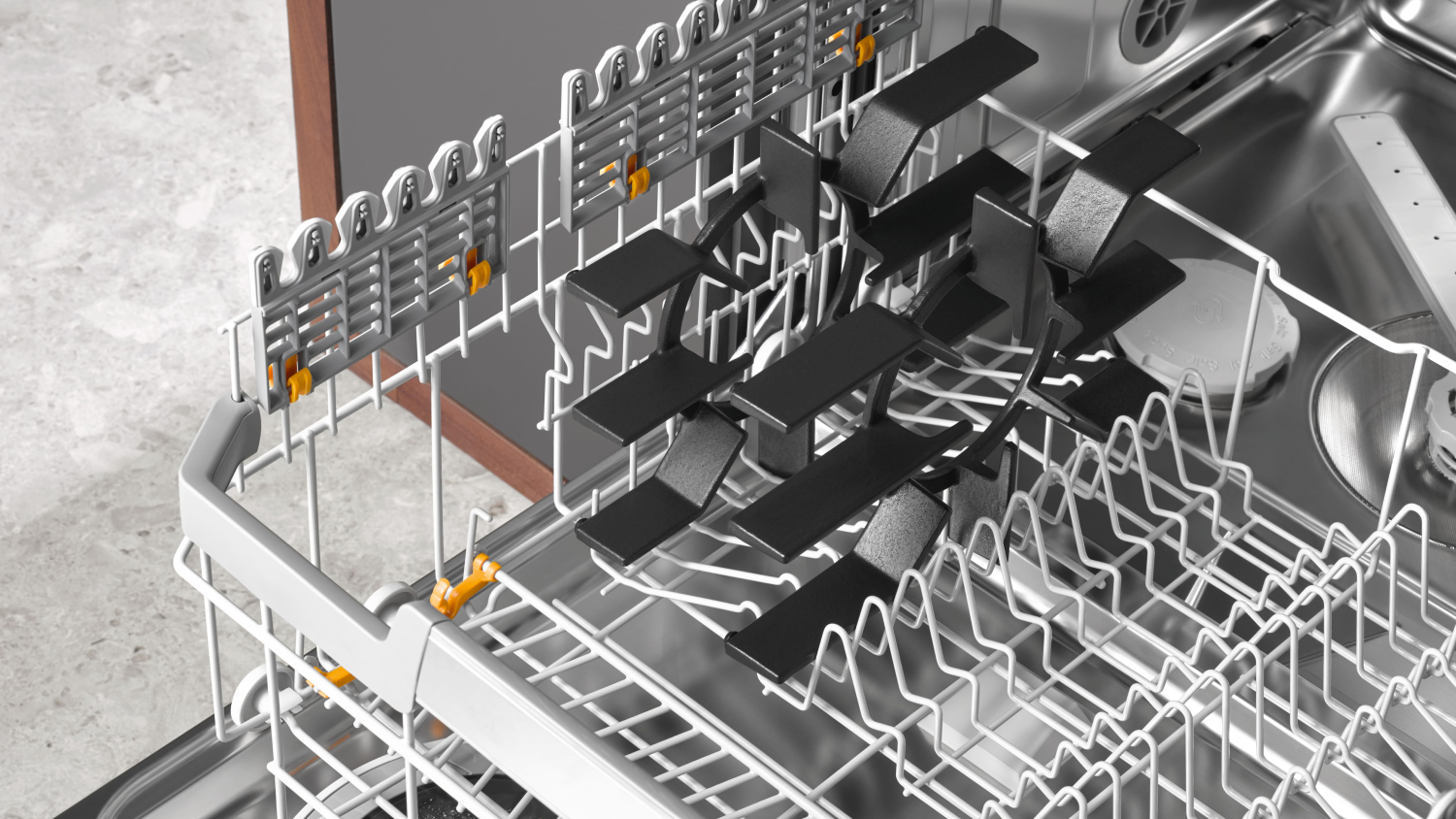 Miele 77cm 5 Burner Gas on Steel Cooktop Stainless Steel (KM 2334 G