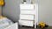 Neves 4 Drawer Tallboy - White