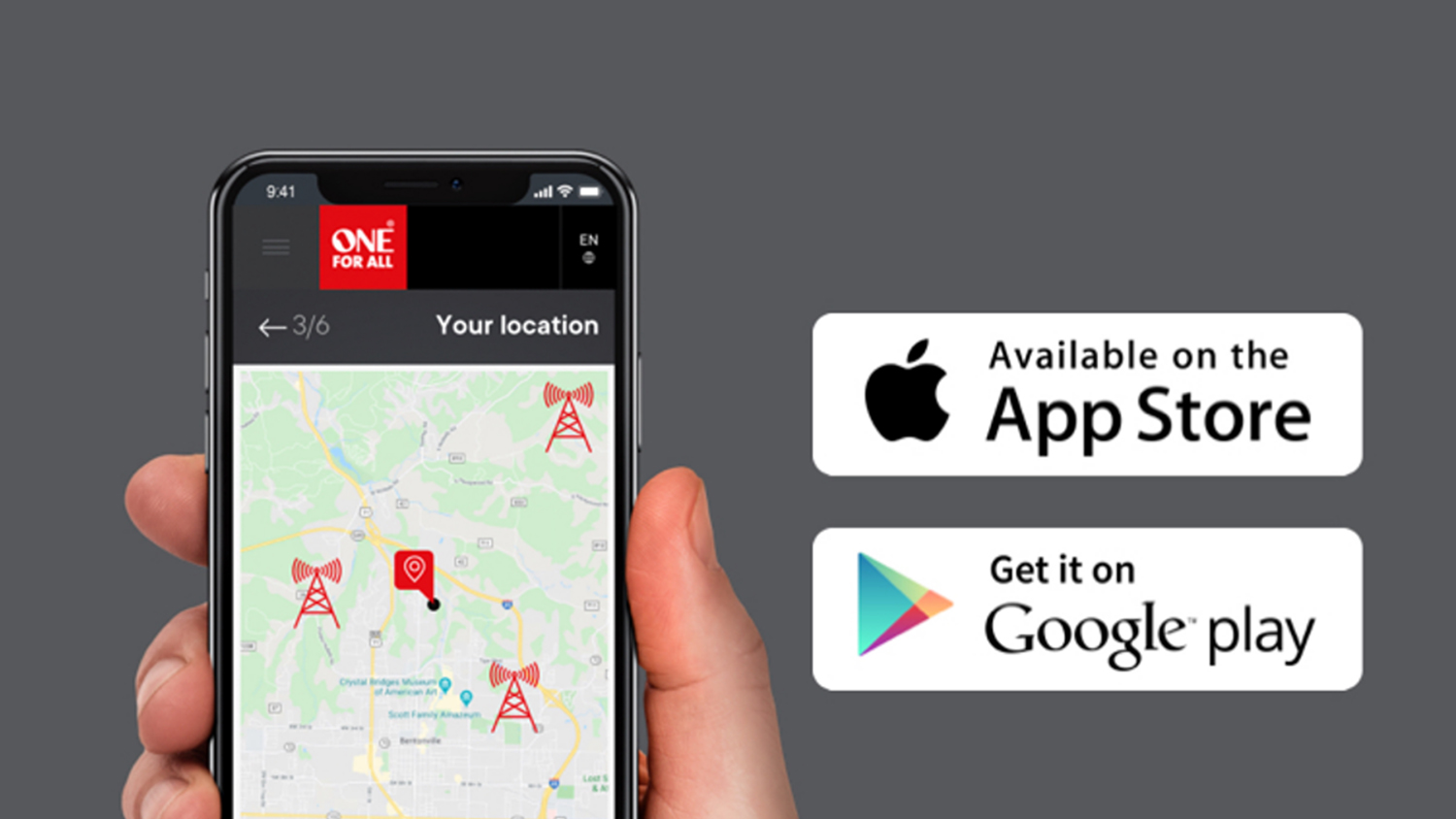 One For All SV 9357 Outdoor Yagi TV Antenna