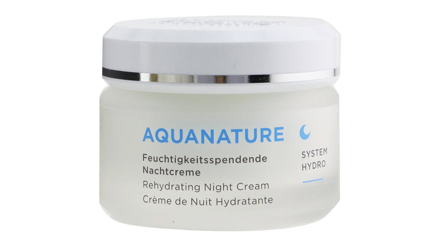 Annemarie Borlind Aquanature System Hydro Rehydrating Night Cream - For Dehydrated Skin - 50ml/1.69oz