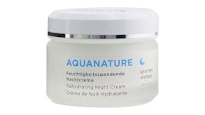 Annemarie Borlind Aquanature System Hydro Rehydrating Night Cream - For Dehydrated Skin - 50ml/1.69oz