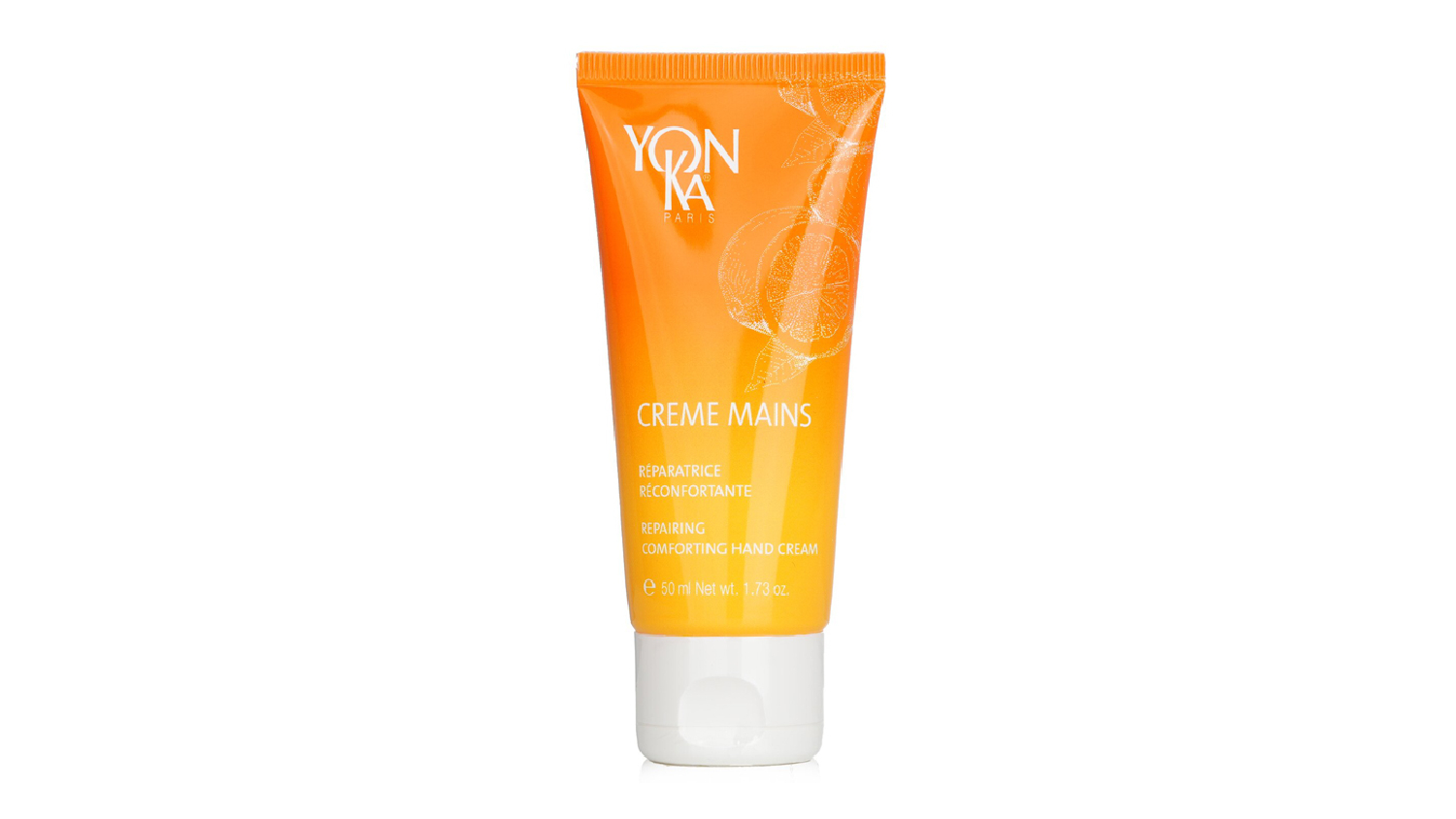 Yonka Creme Mains Repairing, Comforting Hand Cream - Mandarin - 50ml/1.73oz