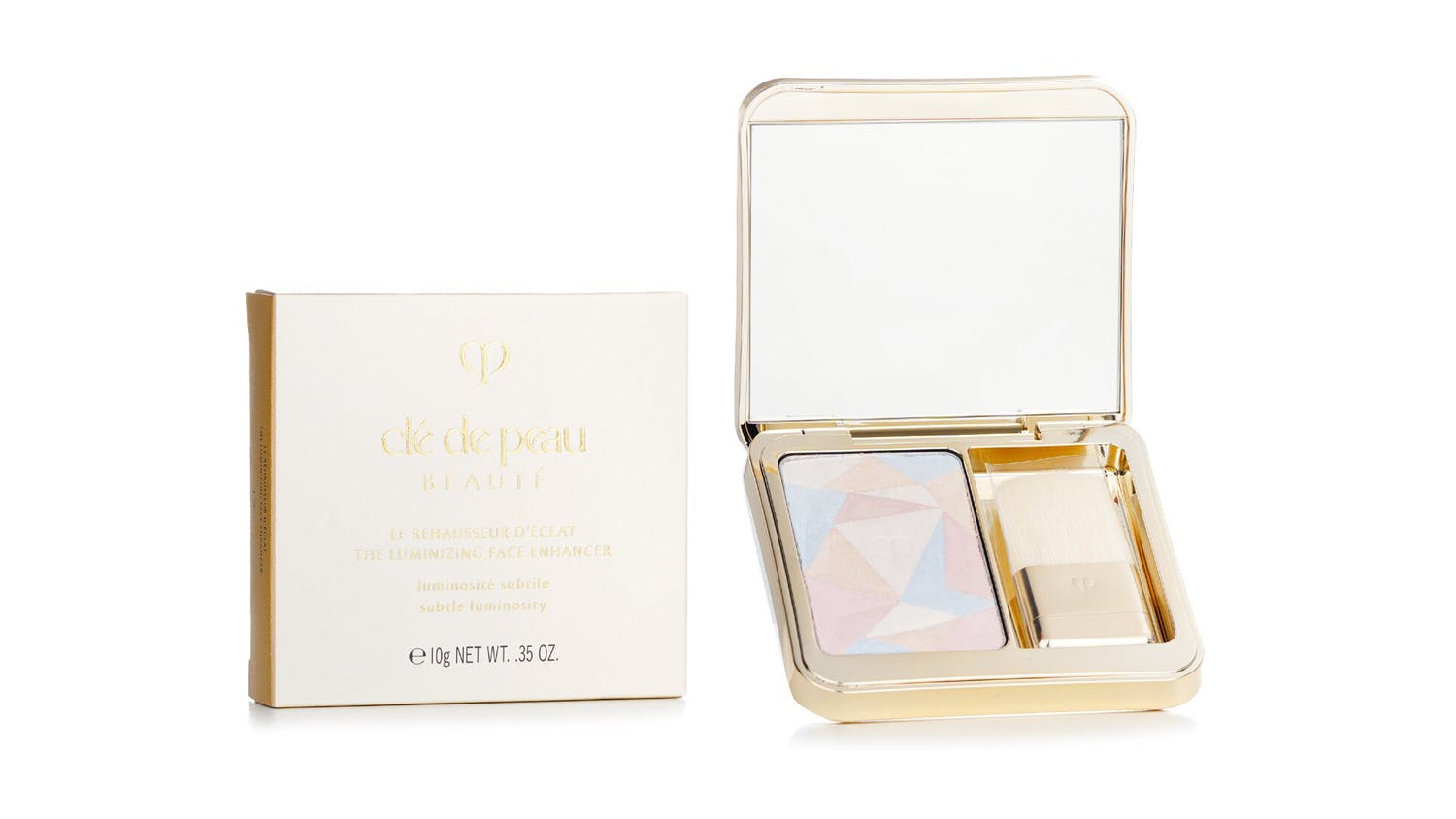 Cle De Peau Luminising Face Enhancer (Case + Refill) - # 21 Daybreak Shimmer - 10g/0.35oz