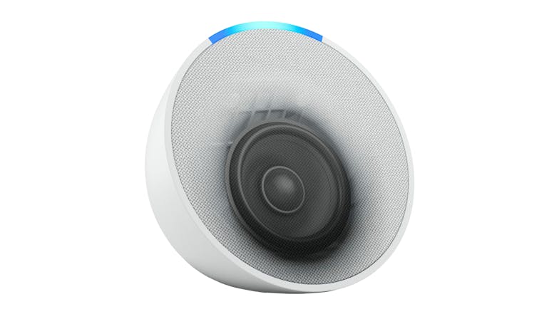 Amazon Echo Pop Smart Speaker with Alexa - Glacier White