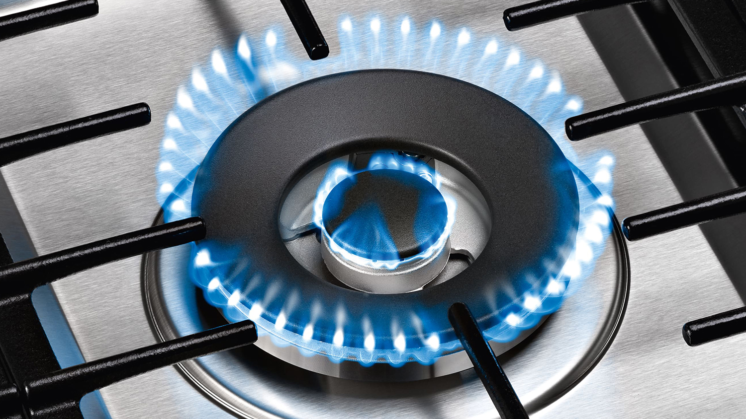 Miele 59cm 4 Burner Gas on Steel Cooktop Stainless Steel (KM 3621 G/06540270) Harvey Norman