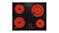 Miele 57cm 4 Zone Ceramic Cooktop - Black Glass (KM 6520/10888680)