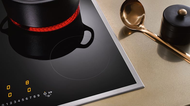 Miele 57cm 4 Zone Ceramic Cooktop - Black Glass (KM 6520/10888680)