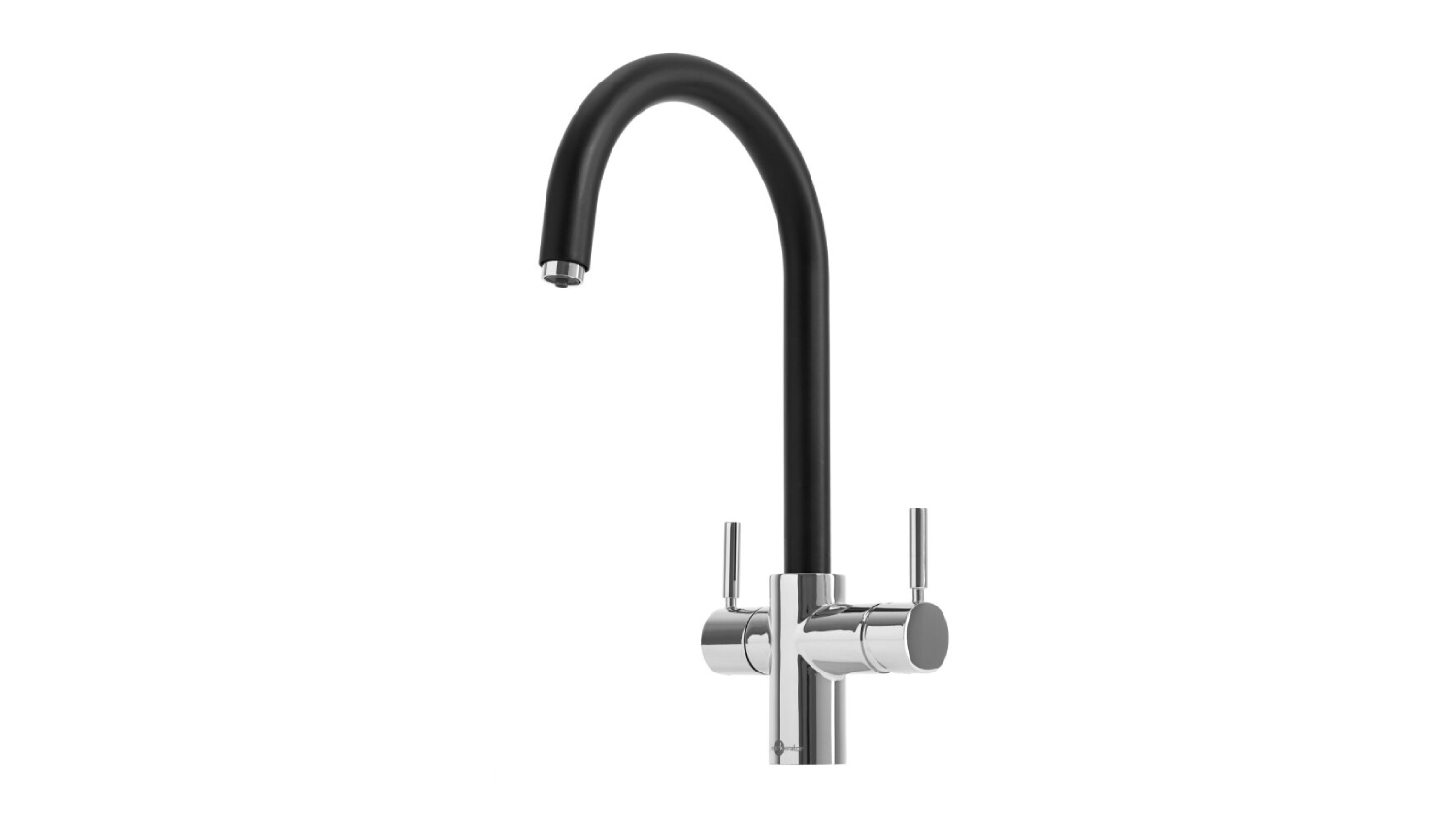 InSinkerator Near-Boiling & Cold Filtered Mixed Multi Tap - Black & Chrome ( Juno/MTJUNO-JB)