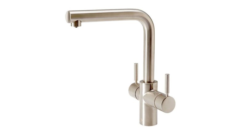 InSinkerator Near-Boiling & Chilled Filtered Mixed Multi Tap - Brushed Steel (Lia/MTLIA-BR)