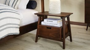 Norway 1 Drawer Bedside Table with Shelf