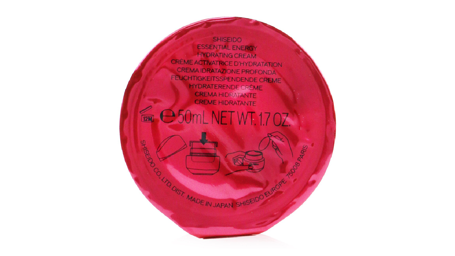 Shiseido Essential Energy Hydrating Cream Refill - 50ml/1.7oz