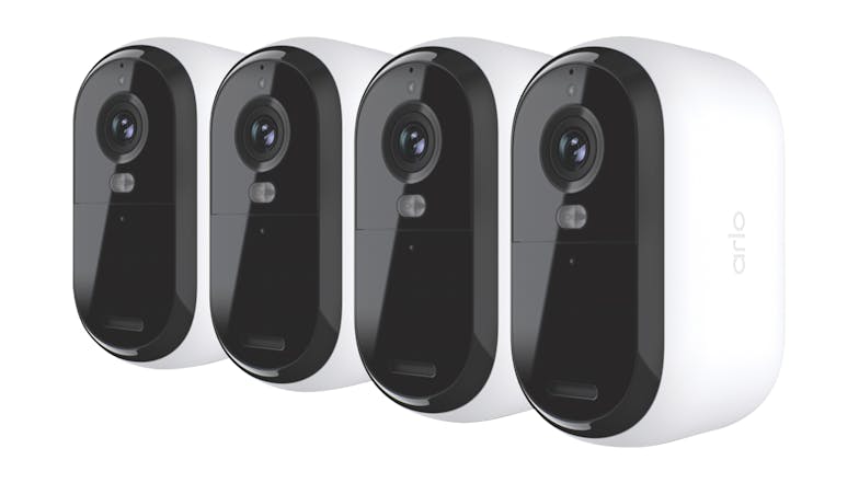 Arlo Essential (2nd Gen) 2K Outdoor Wire-Free Security Camera with Wi-Fi Connectivity - 4 Pack