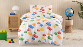 Block Party Duvet Cover Set by Squiggles