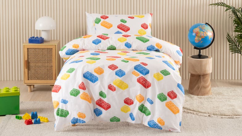 Block Party Duvet Cover Set by Squiggles