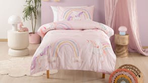 Unicorn Utopia Duvet Cover Set by Squiggles