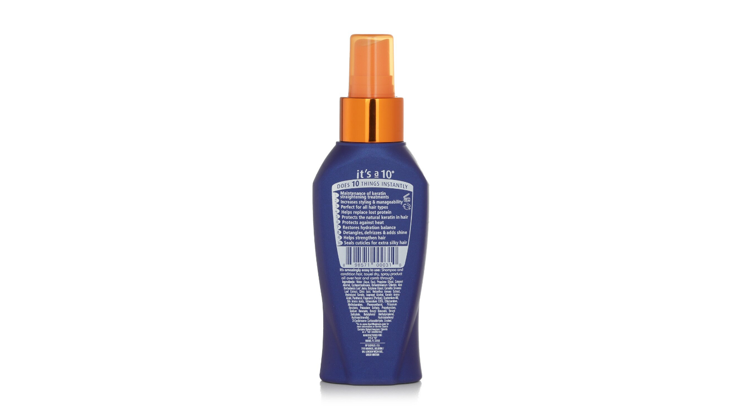It's A 10 Miracle Leave-In Plus Keratin - 120ml/4oz