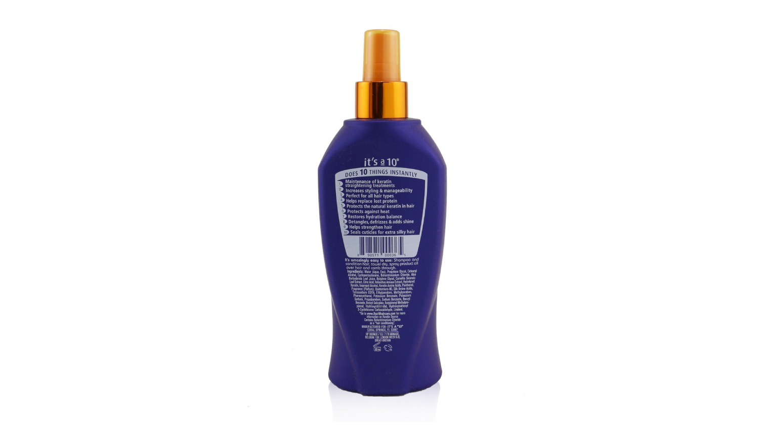 It's A 10 Miracle Leave-In Plus Keratin - 295.7ml/10oz