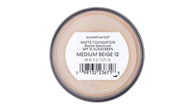 BareMinerals BareMinerals Matte Foundation Broad Spectrum SPF15 - Medium Beige - 6g/0.21oz