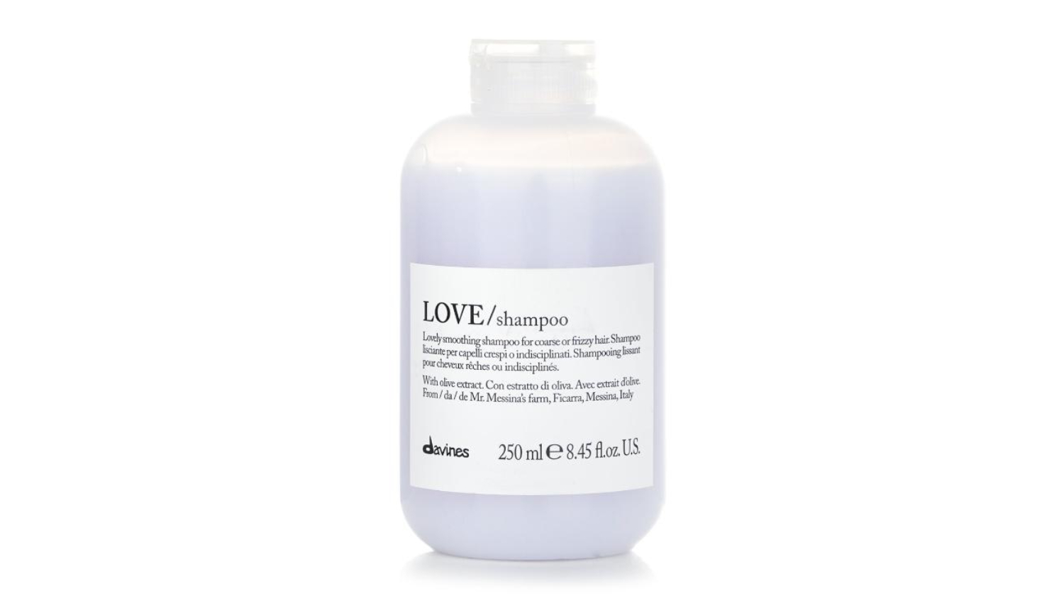 Davines Love Shampoo (Lovely Smoothing Shampoo For Coarse or Frizzy Hair) - 250ml/8.45oz