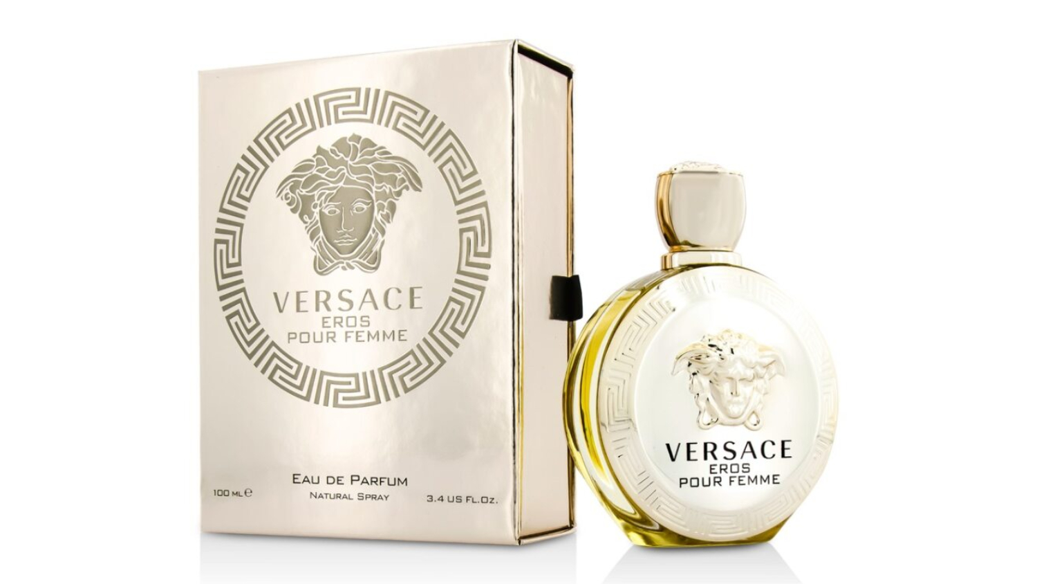 Versace Eros Eau De Parfum Spray - 100ml/3.4oz