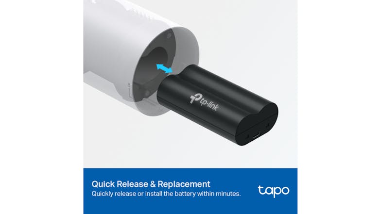 TP-Link Tapo A100 6700mAh Battery Pack for Tapo Smart Security Cameras