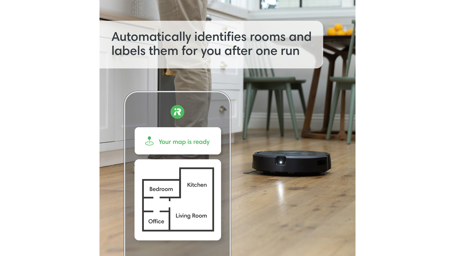 iRobot Roomba j5+ Combo Robotic Vacuum & Mop with Docking Station