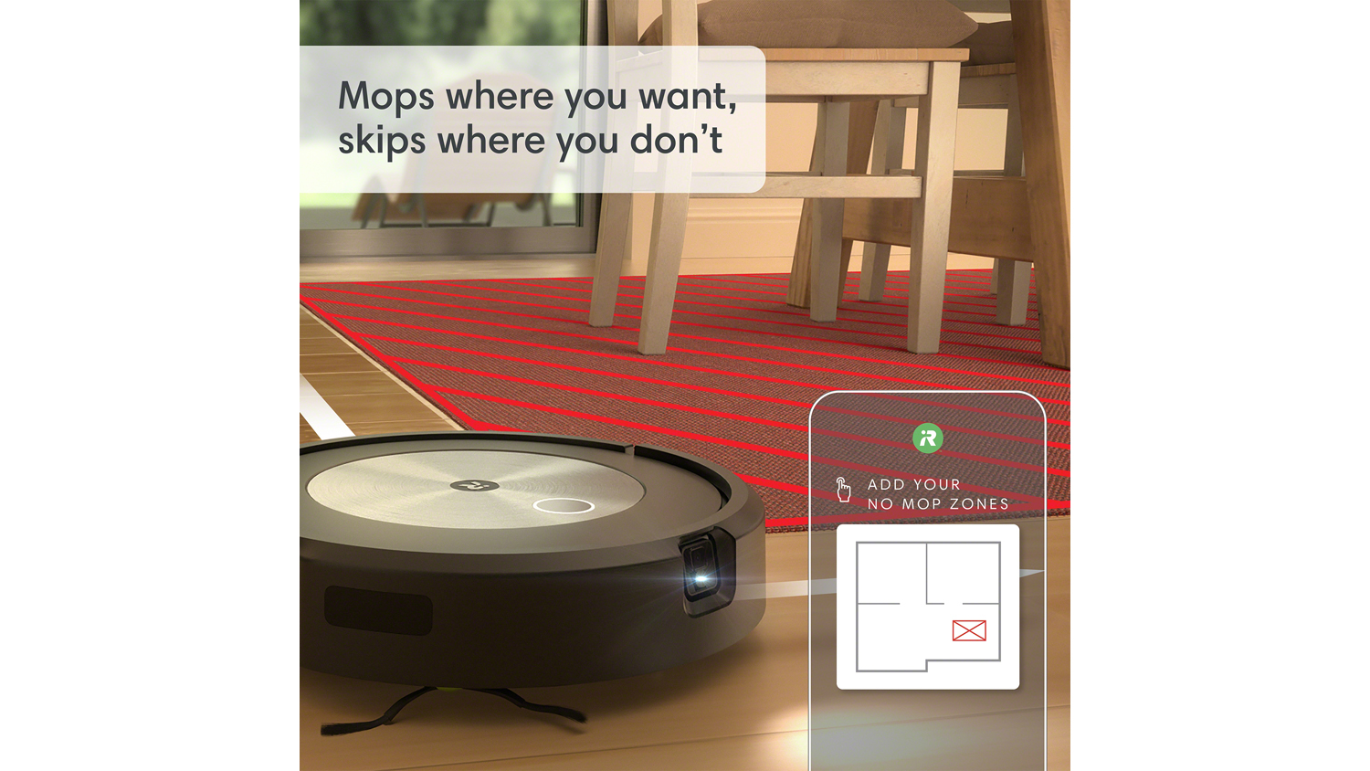 iRobot Roomba j5+ Combo Robotic Vacuum & Mop with Docking Station