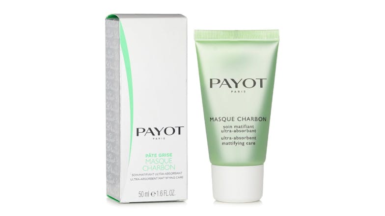 Payot Pate Grise Masque Charbon - Ultra-Absorbent Mattifying Care - 50ml/1.6oz"